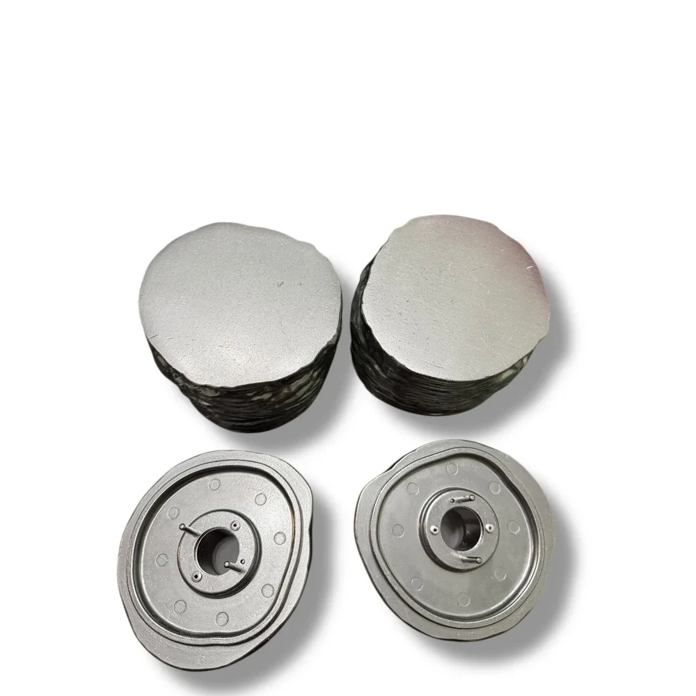 IKEA Aluminum Candle Holders Set of 2 Sculptural Modern Silver‎ Decor